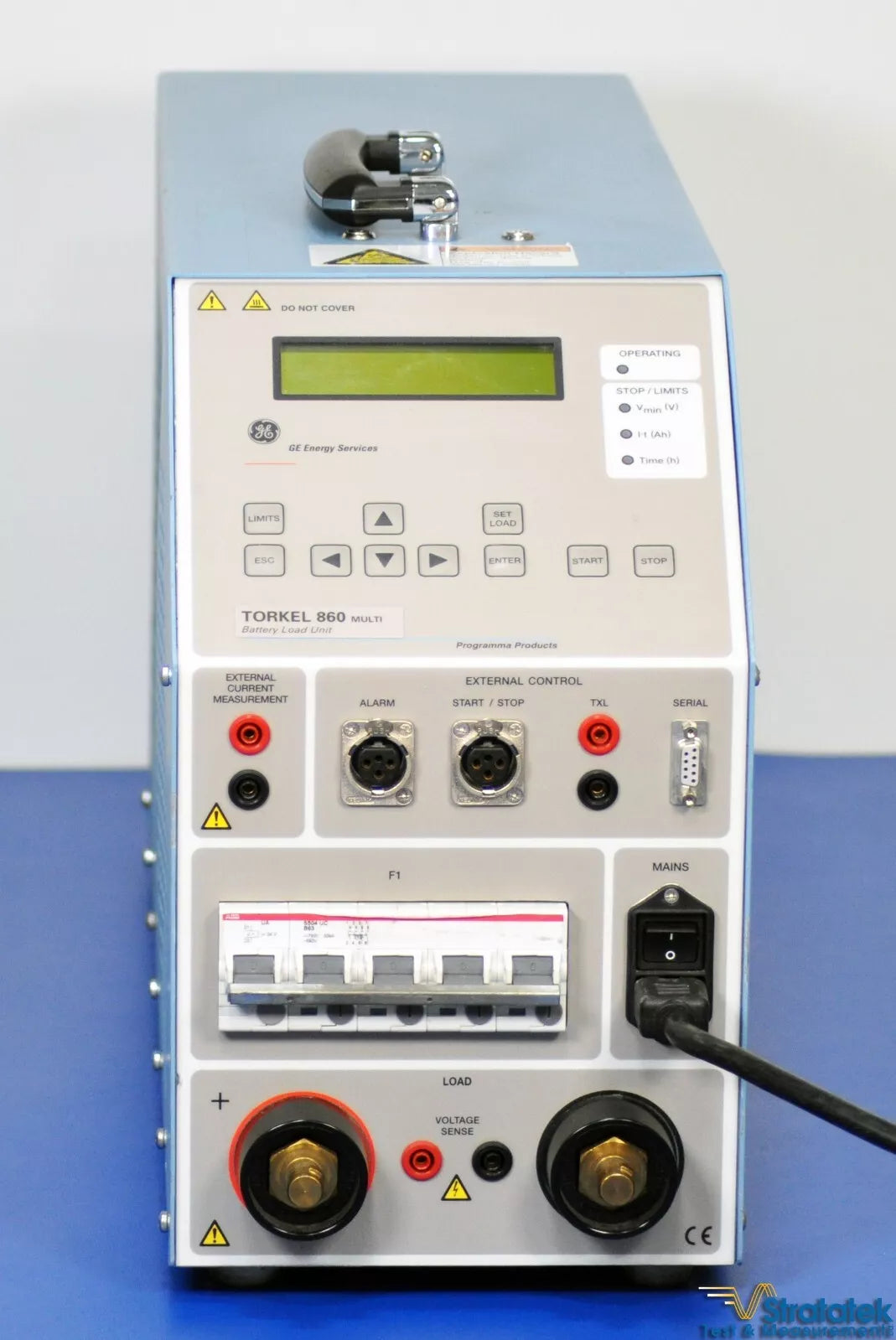 Programma TORKEL 860 Multi Battery Load Unit Megger Battery Test NIST ...