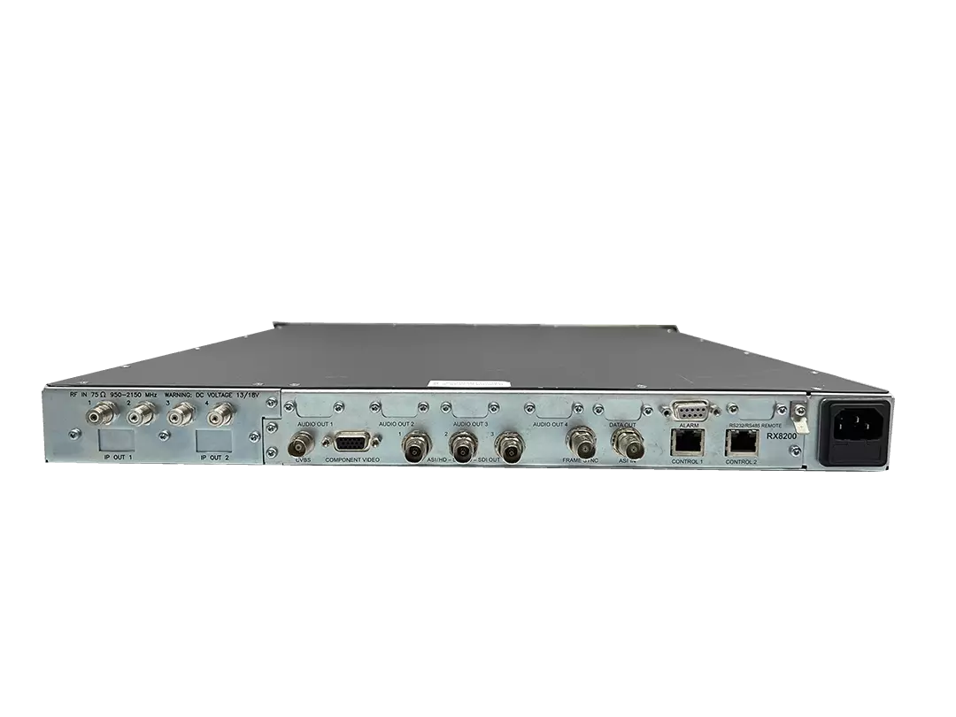 Ericsson RX8200 Advanced Modular Receiver HD/SD Full License – XG eqpt