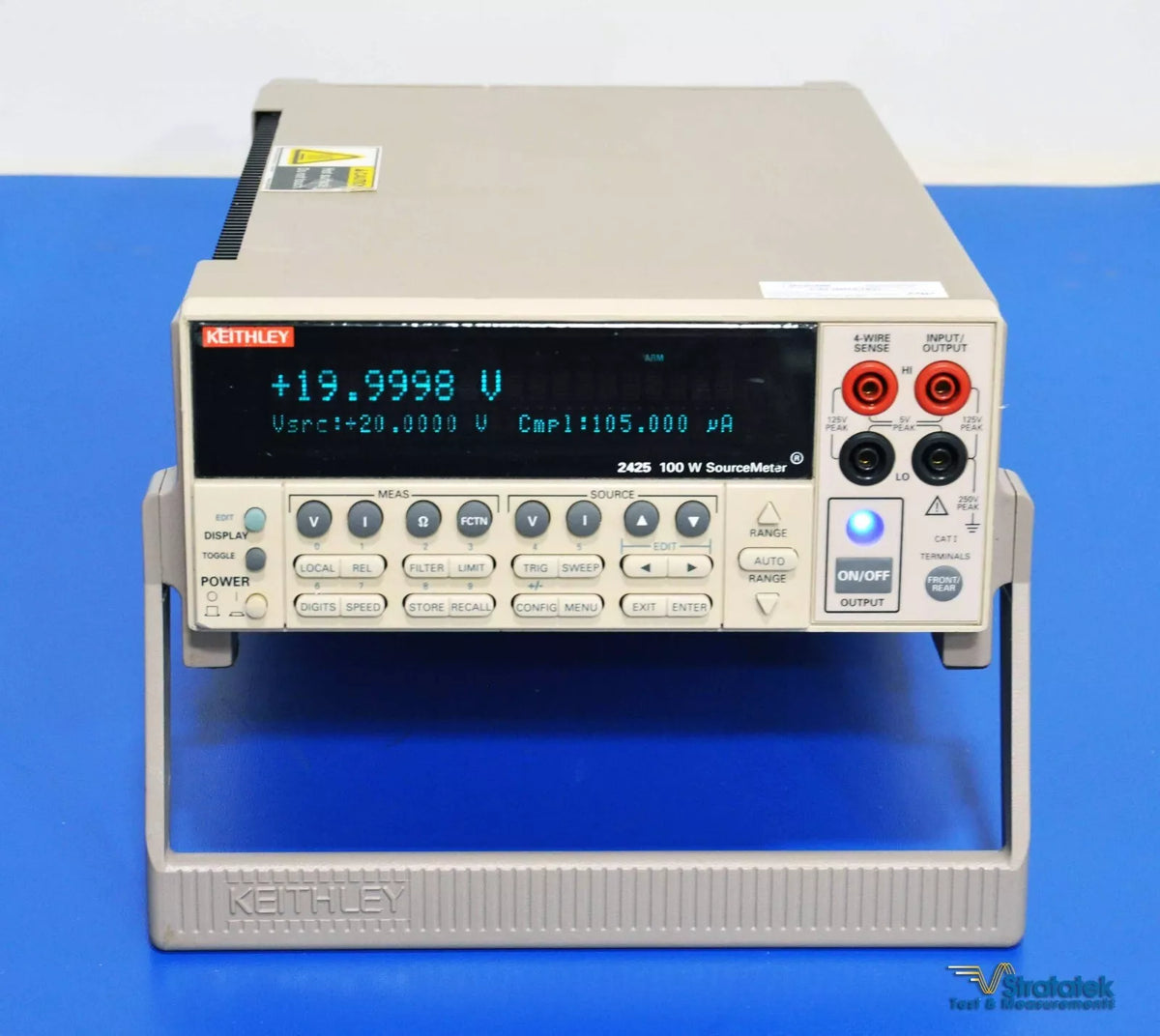 Keithley 2425 100W SourceMeter SMU NIST Calibrated Source Meter 0.012% ...