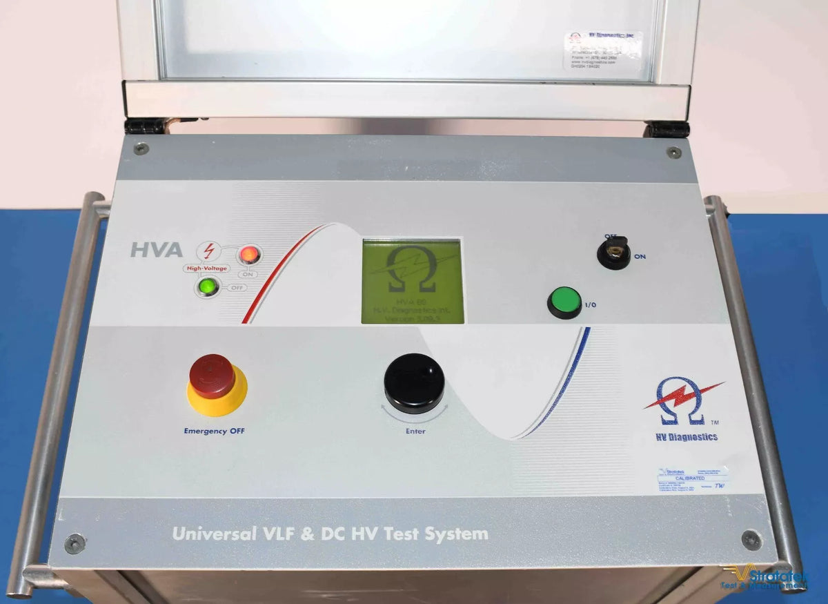 HV Diagnostics HVA60 VLF/DC Hipot Tester - NIST Calibrated – XG eqpt